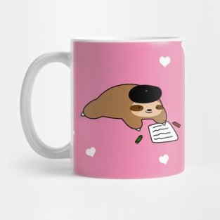 I Love You - Beatnik Sloth Mug